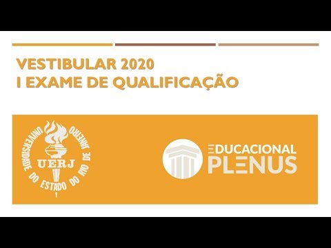 UERJ 2020 - 1º Exame de Qualificação (Questões 28 a 31)