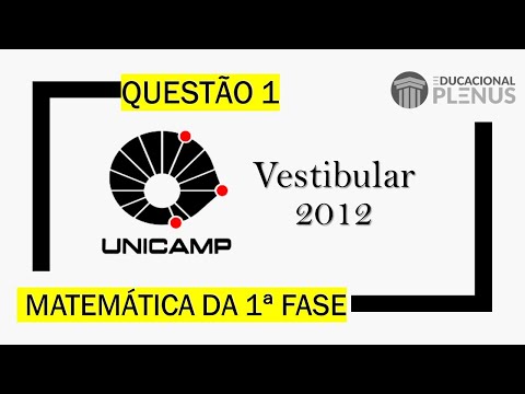 UNICAMP 2012 - 1ª Fase Q. 01